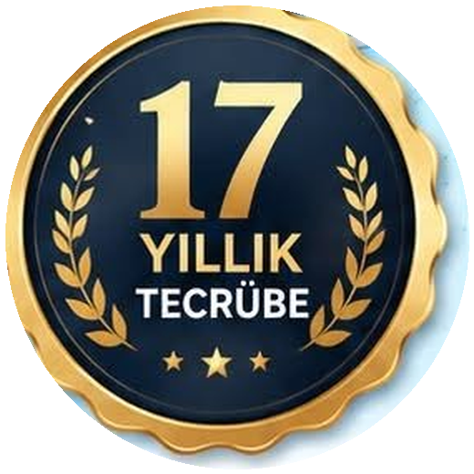 17 yıllık tecrübe